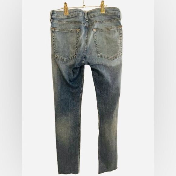 rag & bone Dre Low Rise Ripped-Hem Jeans - Picture 10 of 10